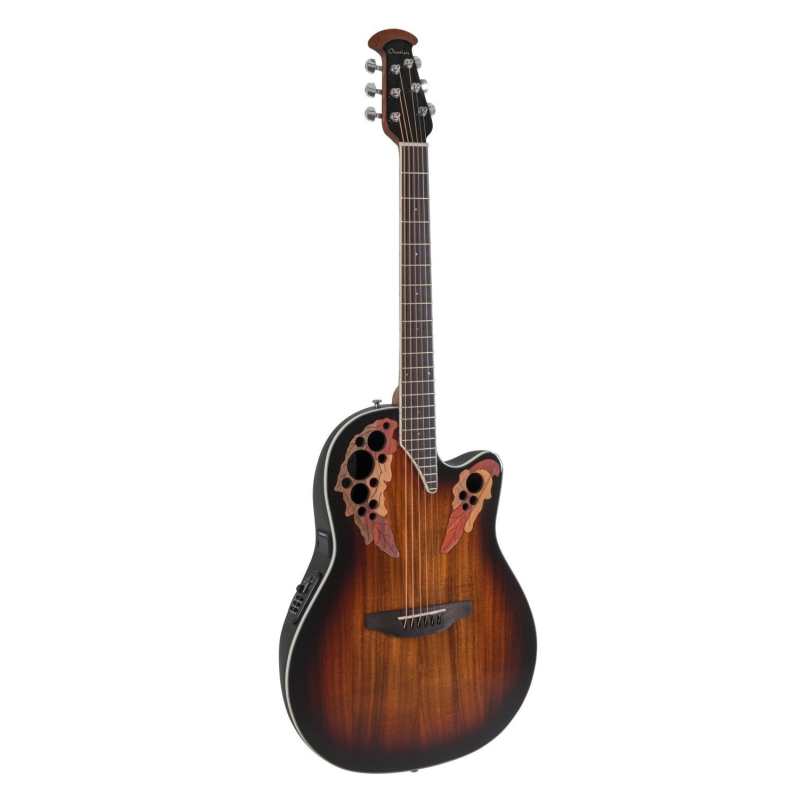 Ovation CE48P Celebrity Elite Plus Super Shallow, Koa Burst - Image 5