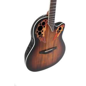 Ovation CE48P Celebrity Elite Plus Super Shallow, Koa Burst