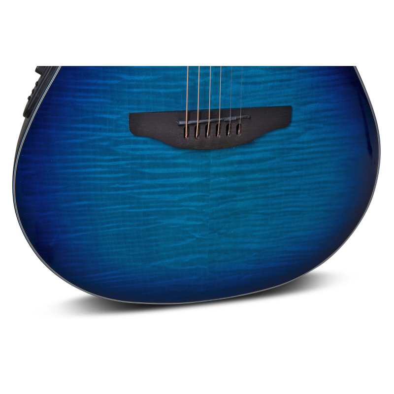 Ovation CE44P Celebrity Elite Plus Ltd 2024, Blue Flamed Maple - Image 6