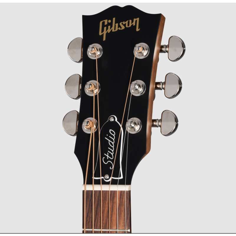 Gibson J45 Studio Rosewood Electro Acoustic in Satin Natural with Hardcase - Image 4