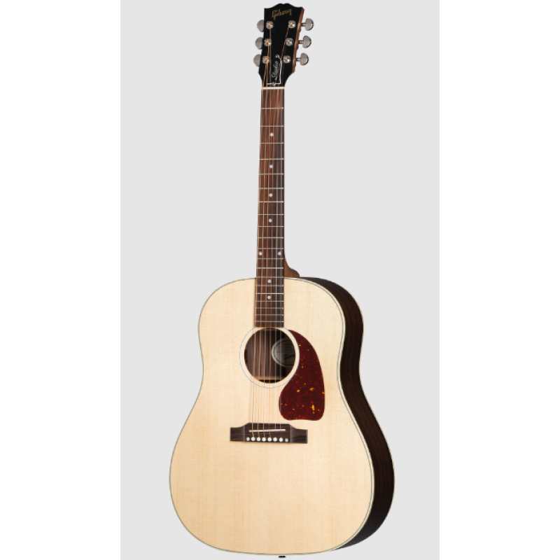 Gibson J45 Studio Rosewood Electro Acoustic in Satin Natural with Hardcase - Image 2