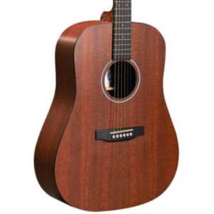Martin DX1E X-series Mahogany HPL Dreadnought Electro Acoustic Guitar with Gig Bag