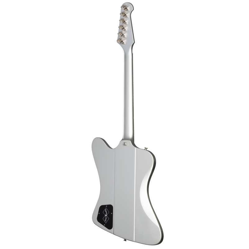 Epiphone Inspired By Gibson Custom 1963 Firebird I in Silver Mist with Hardcase - Image 7