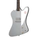 Epiphone Inspired By Gibson Custom 1963 Firebird I in Silver Mist with Hardcase