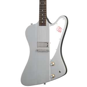 Epiphone Inspired By Gibson Custom 1963 Firebird I in Silver Mist with Hardcase