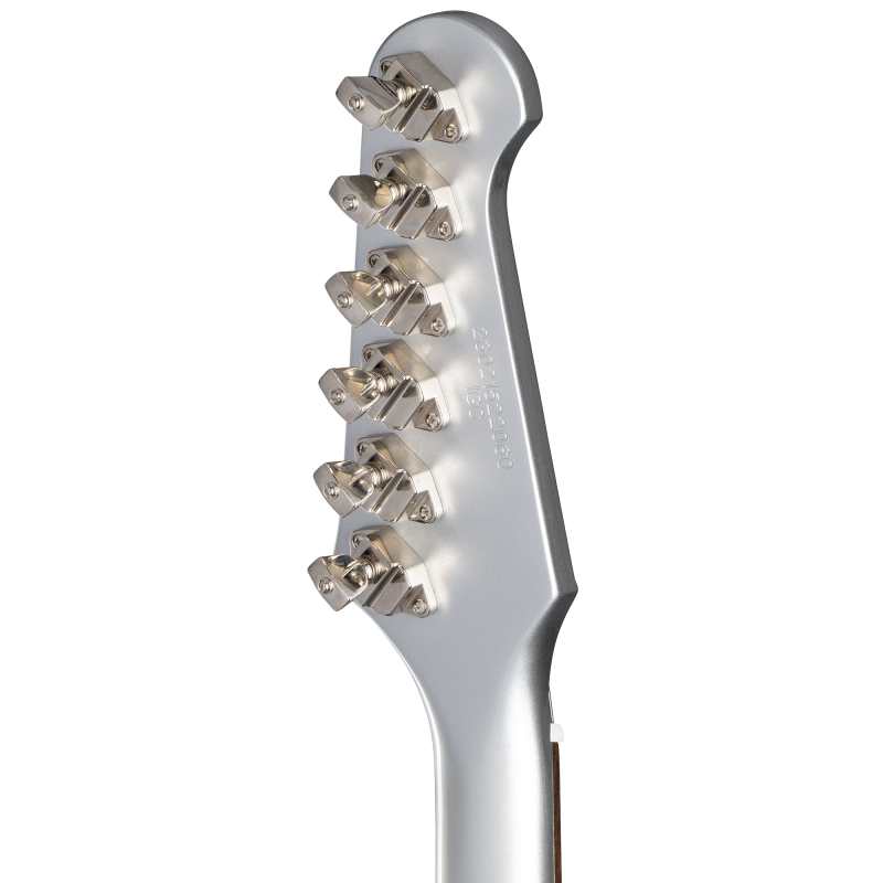 Epiphone Inspired By Gibson Custom 1963 Firebird I in Silver Mist with Hardcase - Image 5
