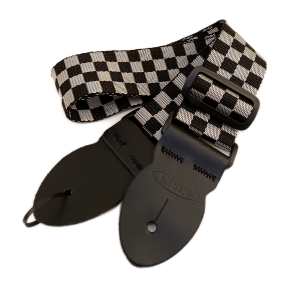 Levin 2" Webbing Guitar Strap in Chequered (LS-G-W-200-CHEQUERED)