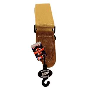 Levin 2" Webbing Guitar Strap in Cotton Beige (LS-G-W-200-COTTON-BEIGE)