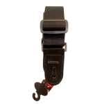 Levin 2" Webbing Guitar Strap in Cotton BLACK (LS-G-W-200-COTTON-BLACK)