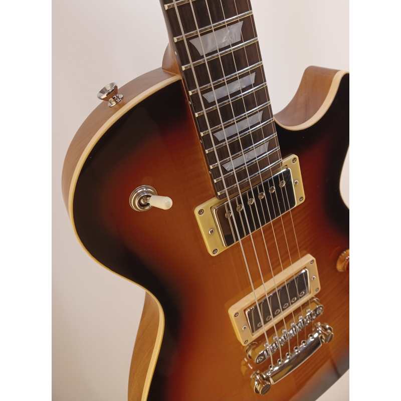 Cream T Custom Shop Aurora GX Custom, Burnt Whisker Burst - Image 9
