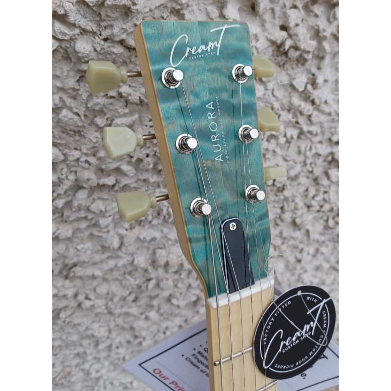 Cream T Custom Shop Aurora Quilt Top Creme de la Creme Custom, Laguna Madre - Image 13