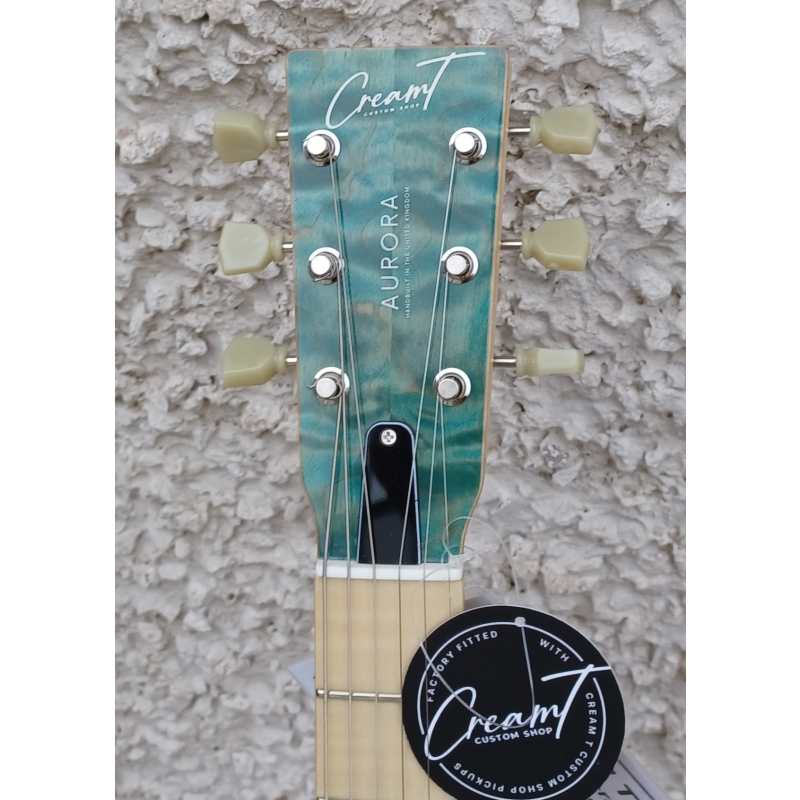 Cream T Custom Shop Aurora Quilt Top Creme de la Creme Custom, Laguna Madre - Image 14