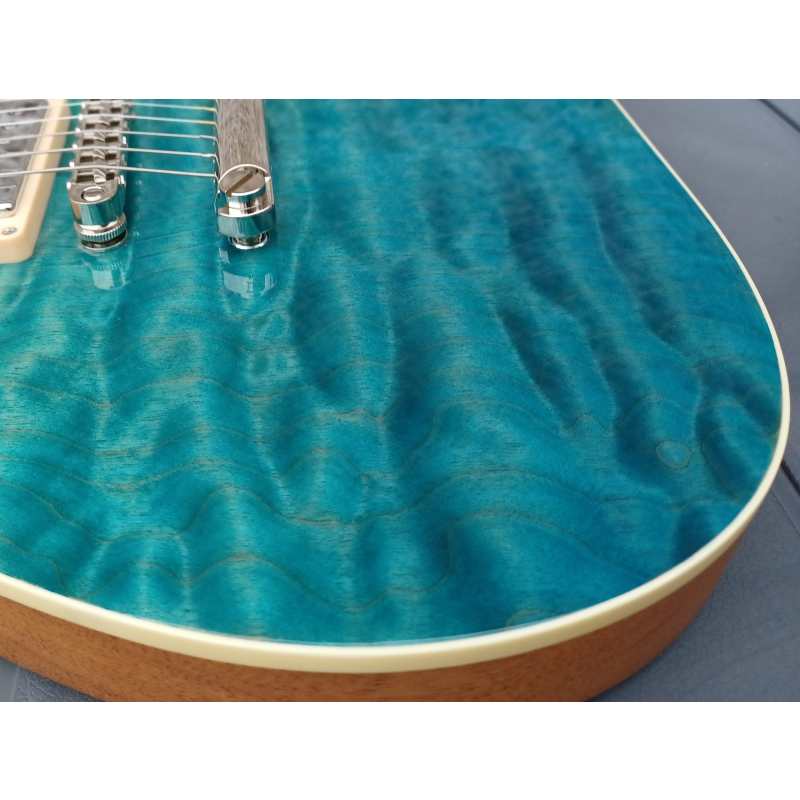 Cream T Custom Shop Aurora Quilt Top Creme de la Creme Custom, Laguna Madre - Image 19