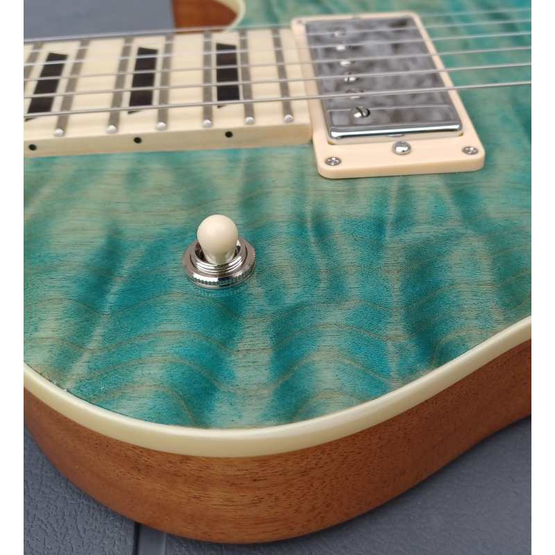 Cream T Custom Shop Aurora Quilt Top Creme de la Creme Custom, Laguna Madre - Image 2