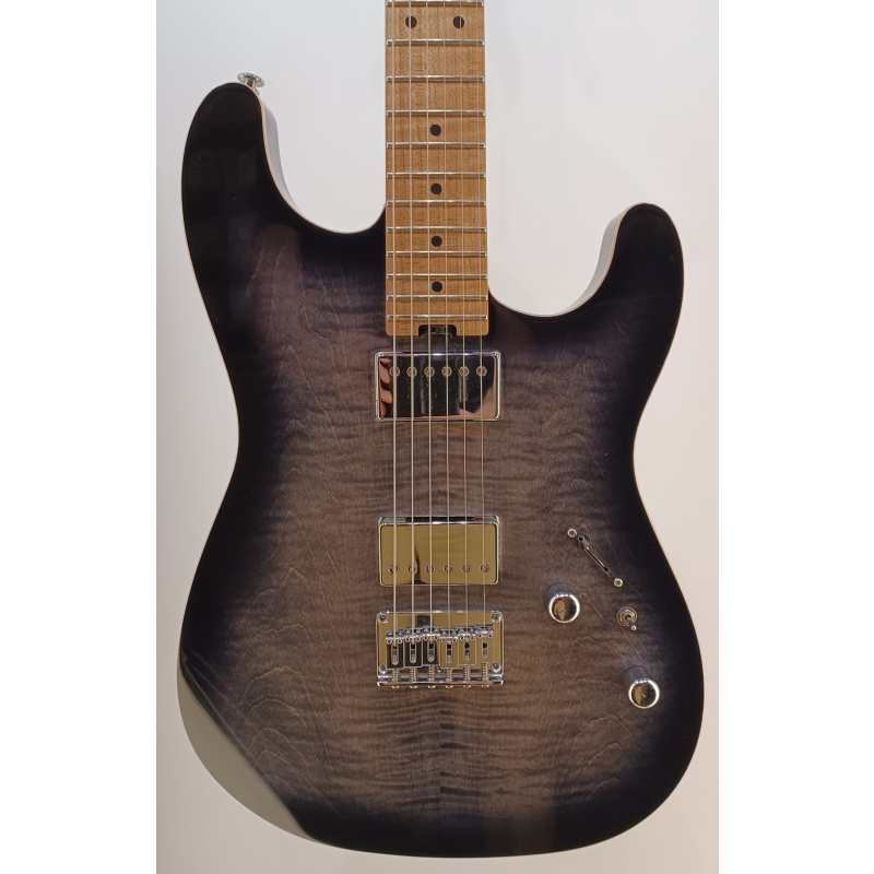 Cream T Custom Shop Polaris HH, Black Hole Burst (With Pickup Swapping) - Image 8