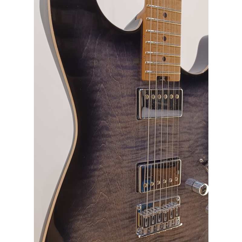 Cream T Custom Shop Polaris HH, Black Hole Burst (With Pickup Swapping) - Image 10