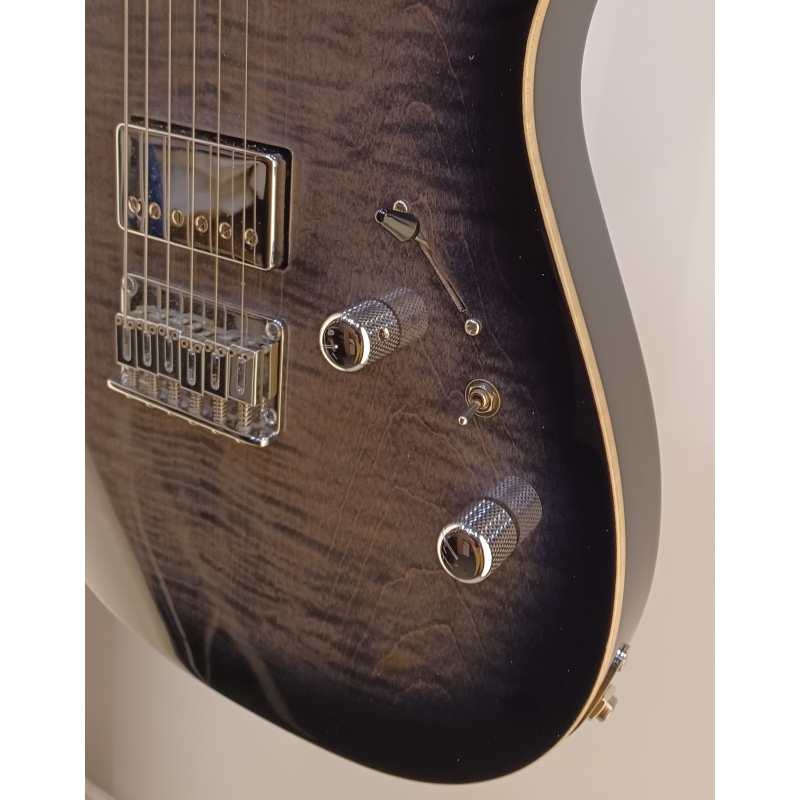 Cream T Custom Shop Polaris HH, Black Hole Burst (With Pickup Swapping) - Image 12