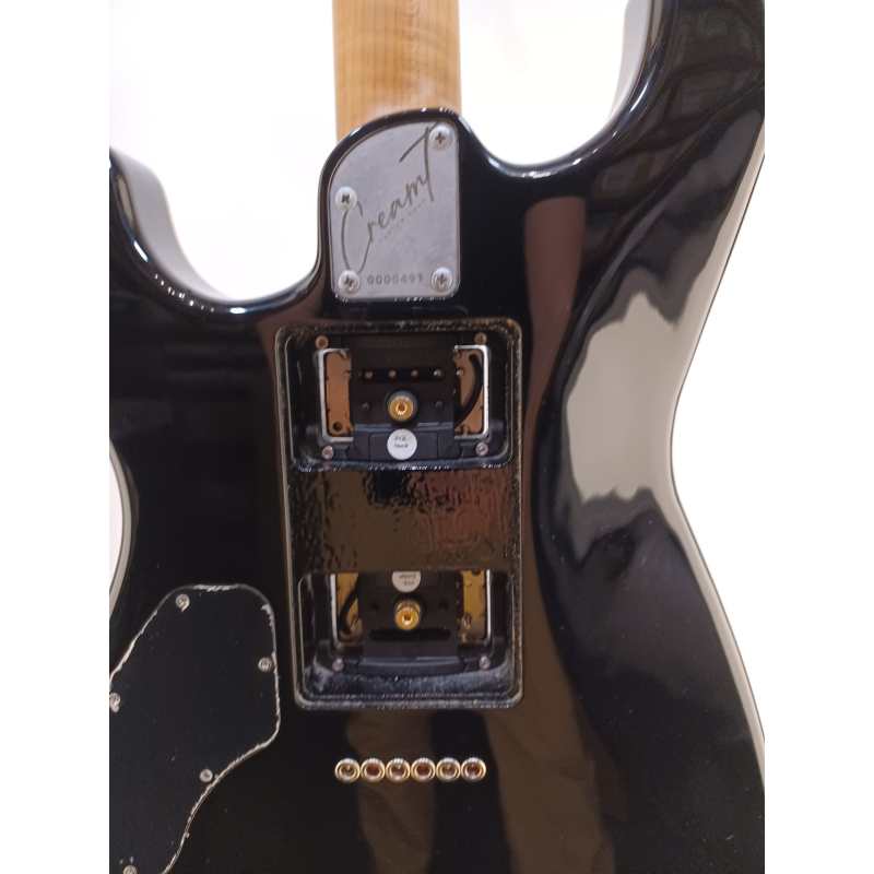 Cream T Custom Shop Polaris HH, Black Hole Burst (With Pickup Swapping) - Image 16