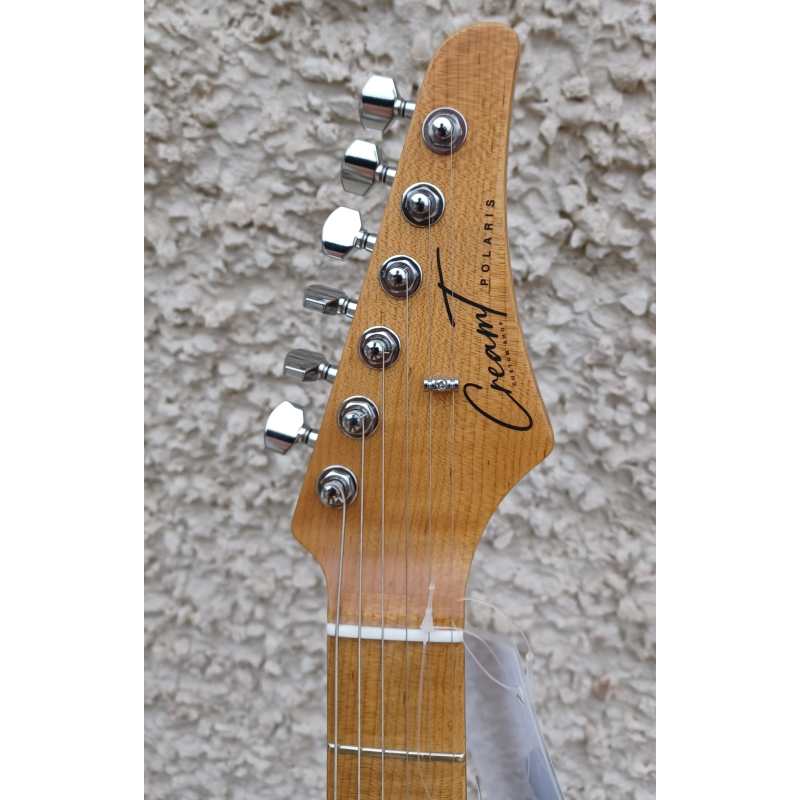 Cream T Custom Shop Polaris HH, Black Hole Burst (With Pickup Swapping) - Image 5