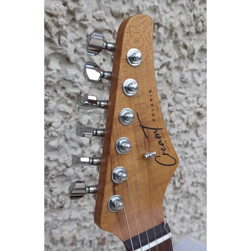 Cream T Custom Shop Polaris HSS, Sirius Blue (Fixed Pickup) - Image 6