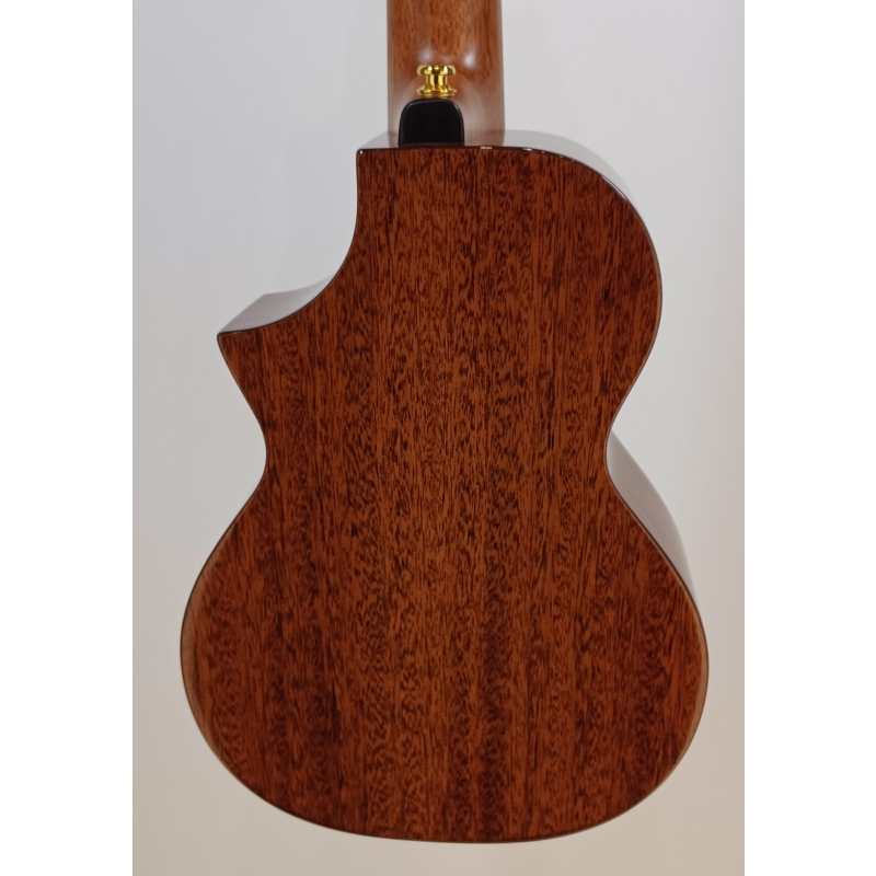 Enya EUC-M6 Concert Acoustic Ukulele, Brown Natural Gloss - Image 8