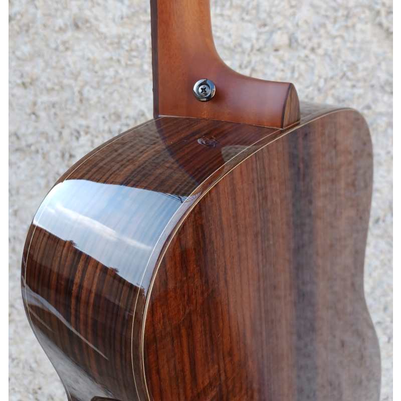 Maestro Double Top Victoria OOO Electro Acoustic Guitar (Double Top soundboard, solid Indian Rosewood B&S) with LR Baggs Anthem & Premium Polycarbonate Hardcase (VI-IR-SB-D) - Image 8