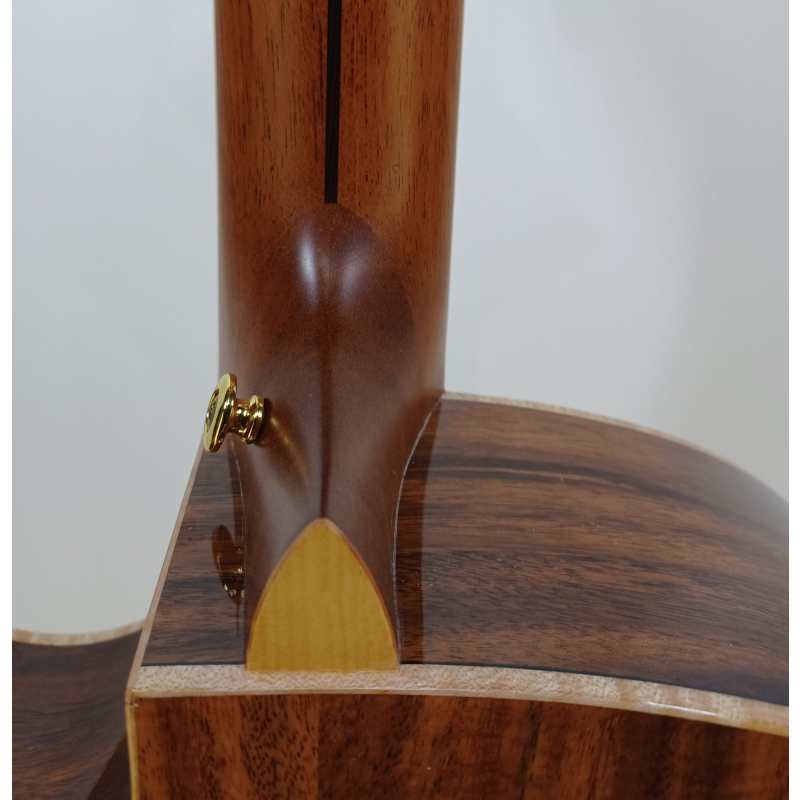 Maestro Private Collection Raffles Small Jumbo Electro Acoustic Guitar (Solid Adirondack Spruce Top & Solid Pacific Koa B&S) with LR Baggs Anthem & Premium Polycarbonate Hardcase (RA-KO-CSB-AX) - Image 4