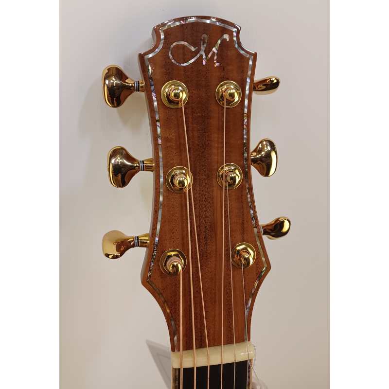 Maestro Private Collection Raffles Small Jumbo Electro Acoustic Guitar (Solid Adirondack Spruce Top & Solid Pacific Koa B&S) with LR Baggs Anthem & Premium Polycarbonate Hardcase (RA-KO-CSB-AX) - Image 7