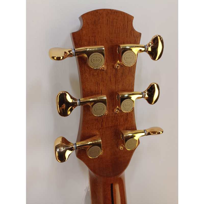 Maestro Private Collection Raffles Small Jumbo Electro Acoustic Guitar (Solid Adirondack Spruce Top & Solid Pacific Koa B&S) with LR Baggs Anthem & Premium Polycarbonate Hardcase (RA-KO-CSB-AX) - Image 8