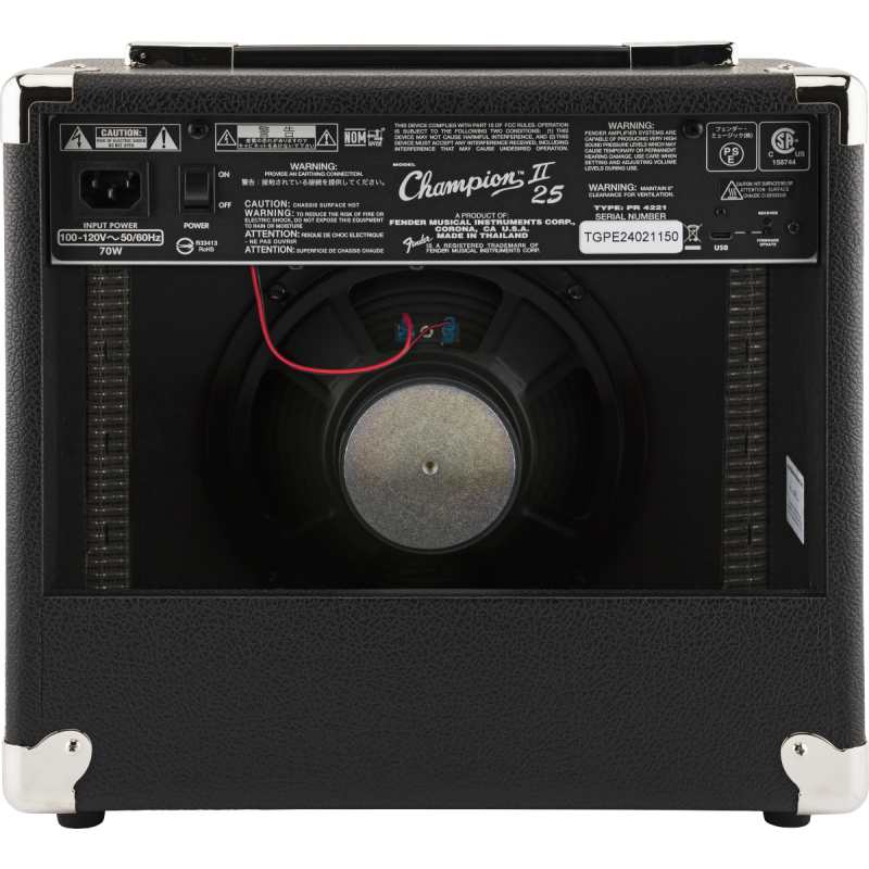 Fender Champion II 25, Guitar Amp Combo - Image 2