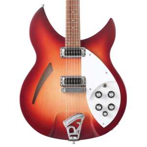 Rickenbacker 330 6-string Semi-hollow Electric Guitar in Fireglo with Hardcase (50330FG)