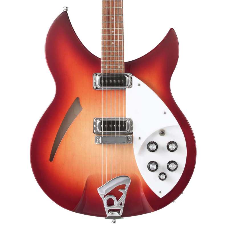 Rickenbacker 330 6-string Semi-hollow Electric Guitar in Fireglo with Hardcase (50330FG)