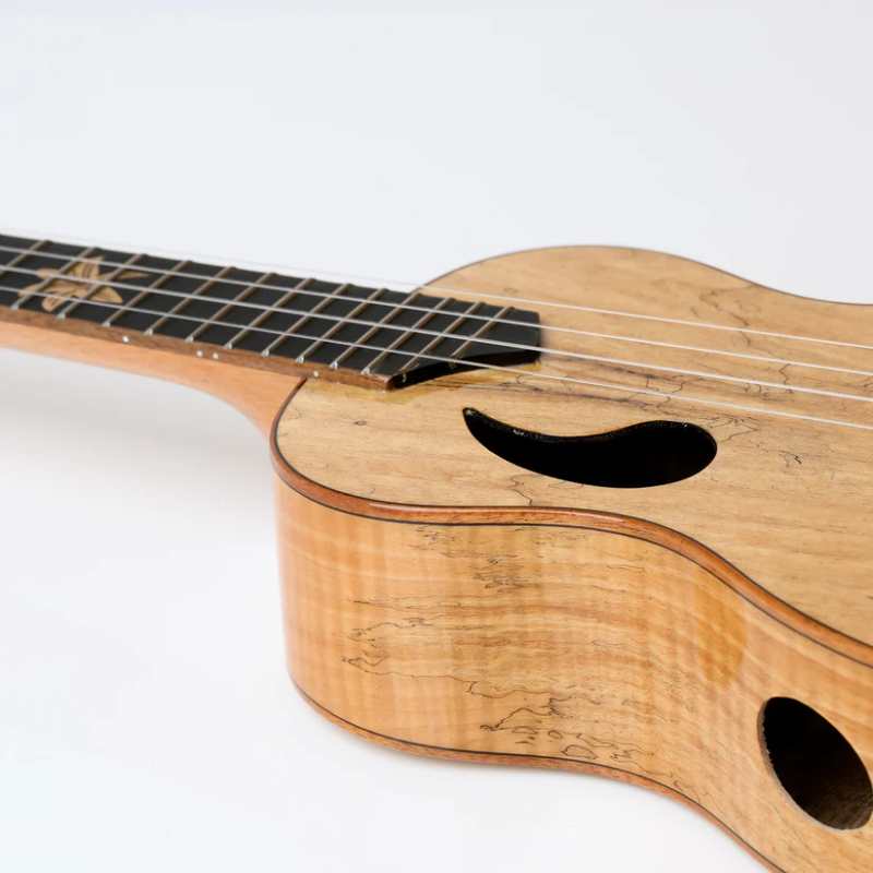 Snail BH-1C Spalted Maple Gloss Concert Ukulele (BHC1) - Image 2