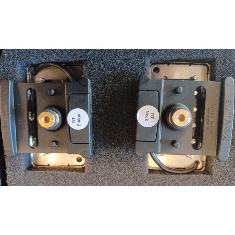 Cream T Pickups DT Derek Trucks, Polished Nickel, GX Set - Image 2
