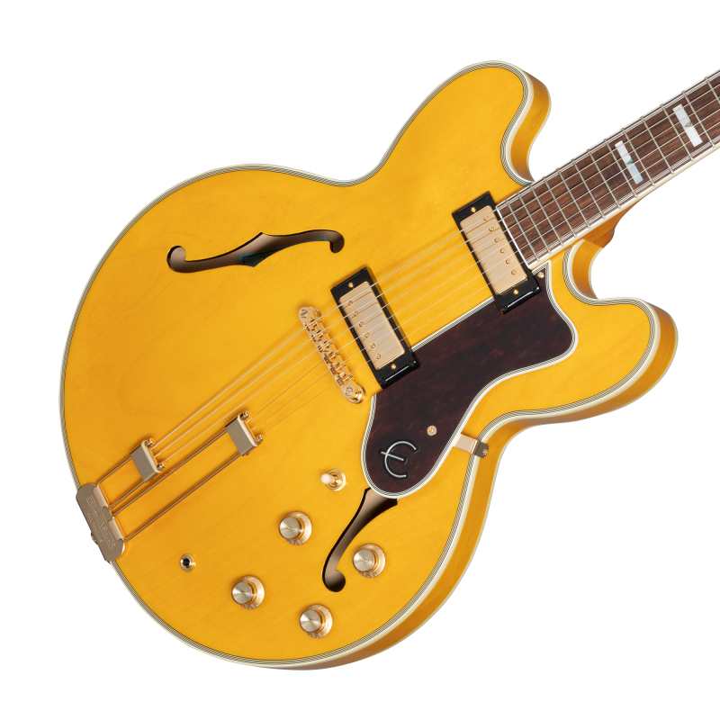 Epiphone Sheraton Semi-Hollow, Natural - Image 8