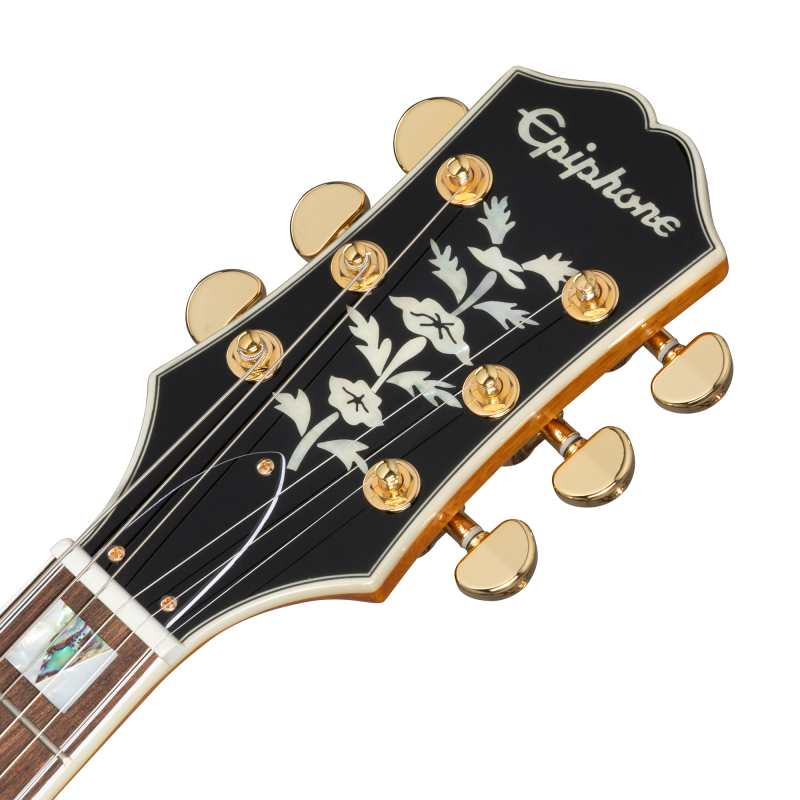 Epiphone Sheraton Semi-Hollow, Natural - Image 3
