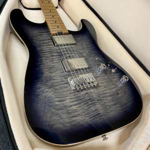 Cream T Custom Shop Polaris HH, Black Hole Burst (With Pickup Swapping)
