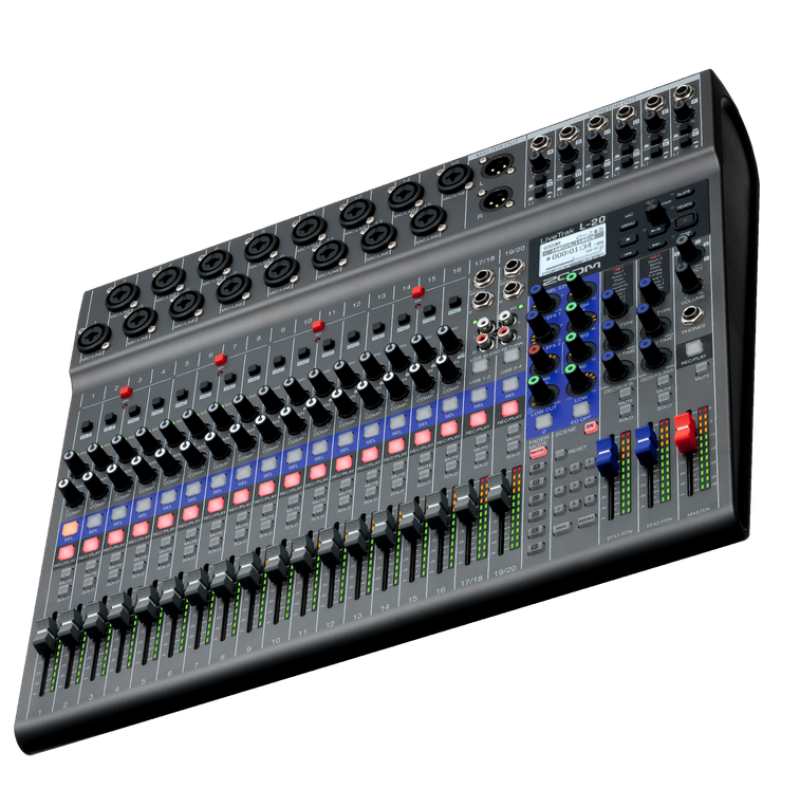 Zoom LiveTrak L-20 Recording, Mixing Console & Interface (L20) - Image 2