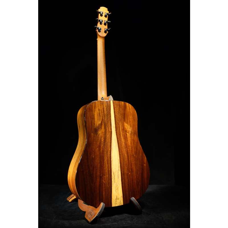Maestro Original Rosetta Electro Acoustic Guitar With Hardcase (RO-SR-SB-A) - Image 2