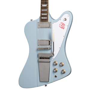 Epiphone Inspired By Gibson Custom 1963 Firebird V with Vibrola, Frost Blue