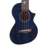 Enya EUC-M6 Concert Acoustic Ukulele, Blue