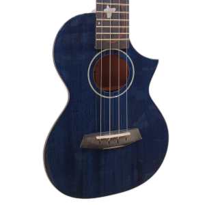 Enya EUC-M6 Concert Acoustic Ukulele, Blue