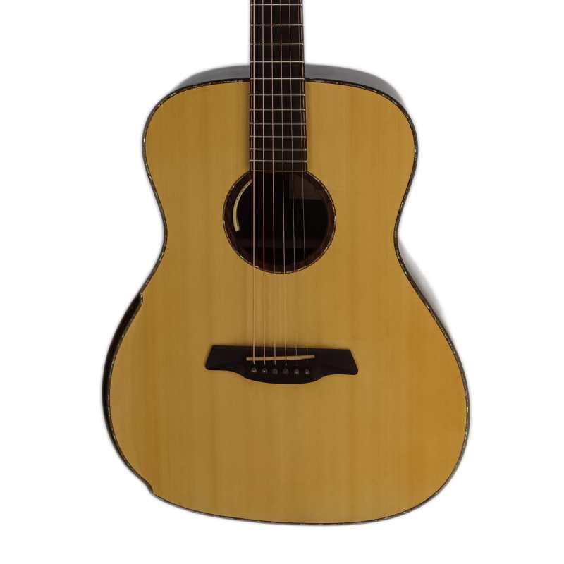 Maestro Double Top Victoria OOO Electro Acoustic Guitar (Double Top soundboard, solid Indian Rosewood B&S) with LR Baggs Anthem & Premium Polycarbonate Hardcase (VI-IR-SB-D)