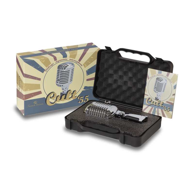 Soundsation Cult 55 Vintage Style Dynamic Mic - Image 4