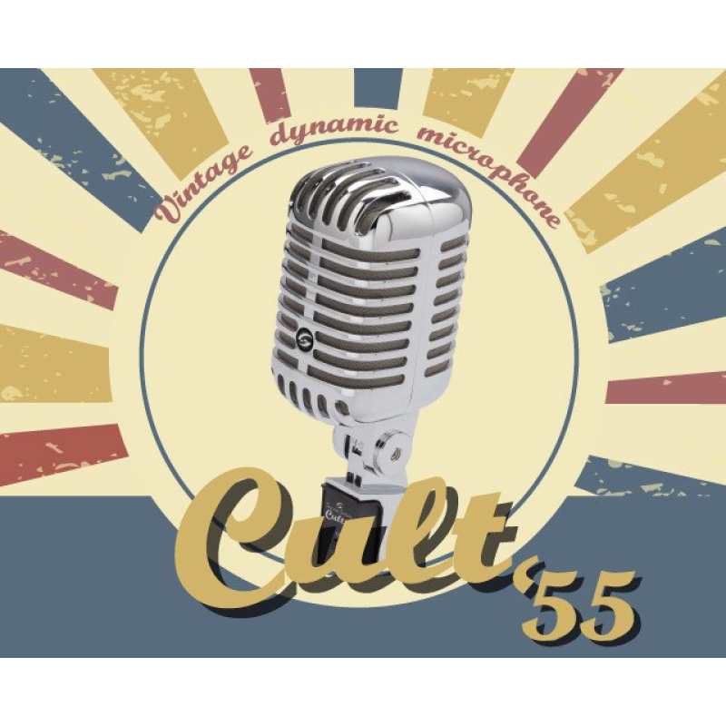 Soundsation Cult 55 Vintage Style Dynamic Mic - Image 3
