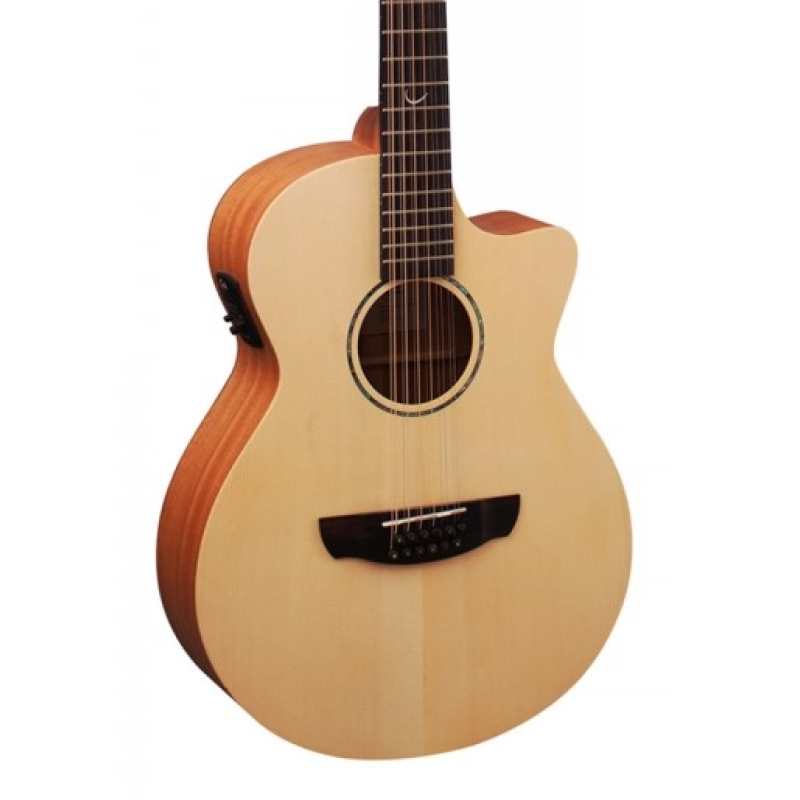 Faith FKV12 Naked Venus 12-String Cutaway Electro Acoustic Guitar