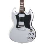 Gibson SG Standard in Custom Colour Series Silver Mist with Soft Shell Case - Small Marks (SGS00S1CH1)