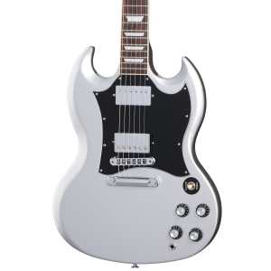 Gibson SG Standard in Custom Colour Series Silver Mist with Soft Shell Case - Small Marks (SGS00S1CH1)