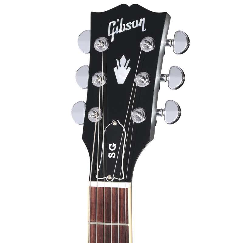 Gibson SG Standard in Custom Colour Series Silver Mist with Soft Shell Case - Small Marks (SGS00S1CH1) - Image 3