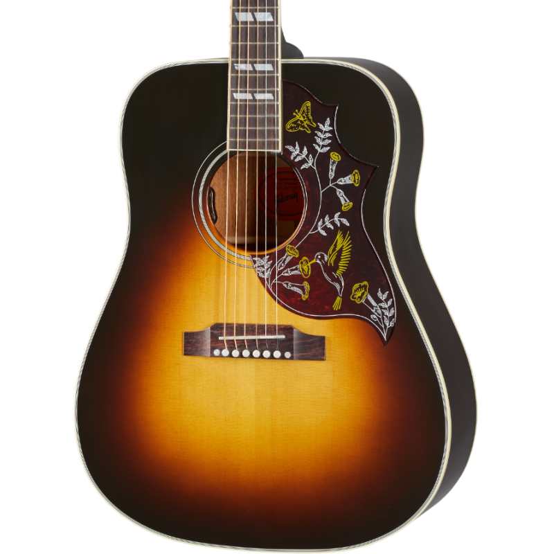 Gibson Hummingbird Dreadnought Electro Acoustic in Sunburst with Hardcase